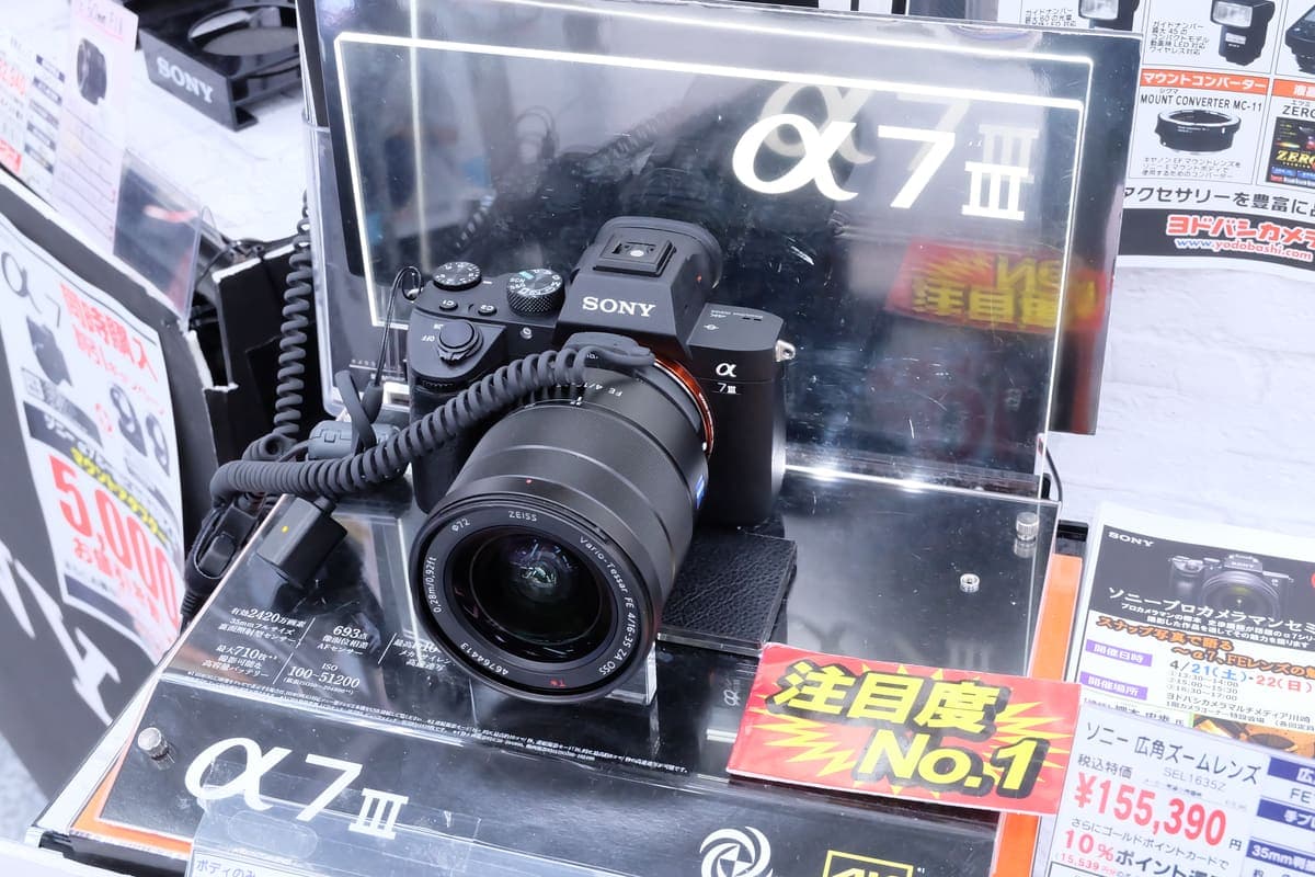 Sony Alpha 7 III — Çantası ve yedek bataryası dahil 3